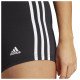 Adidas Γυναικείο σορτς-κολάν Essentials 3-Stripes Single Jersey Booty Shorts